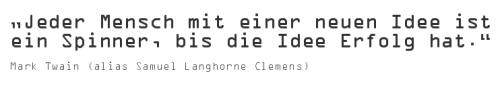 Zitat Mark Twain